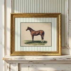 Vintage Equestrian Wall Art